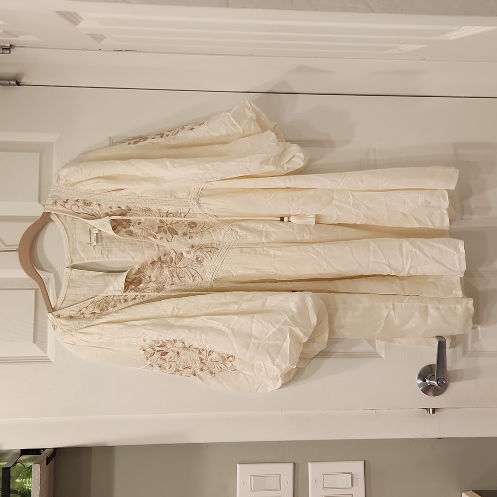 Anthropologie women's boho dress